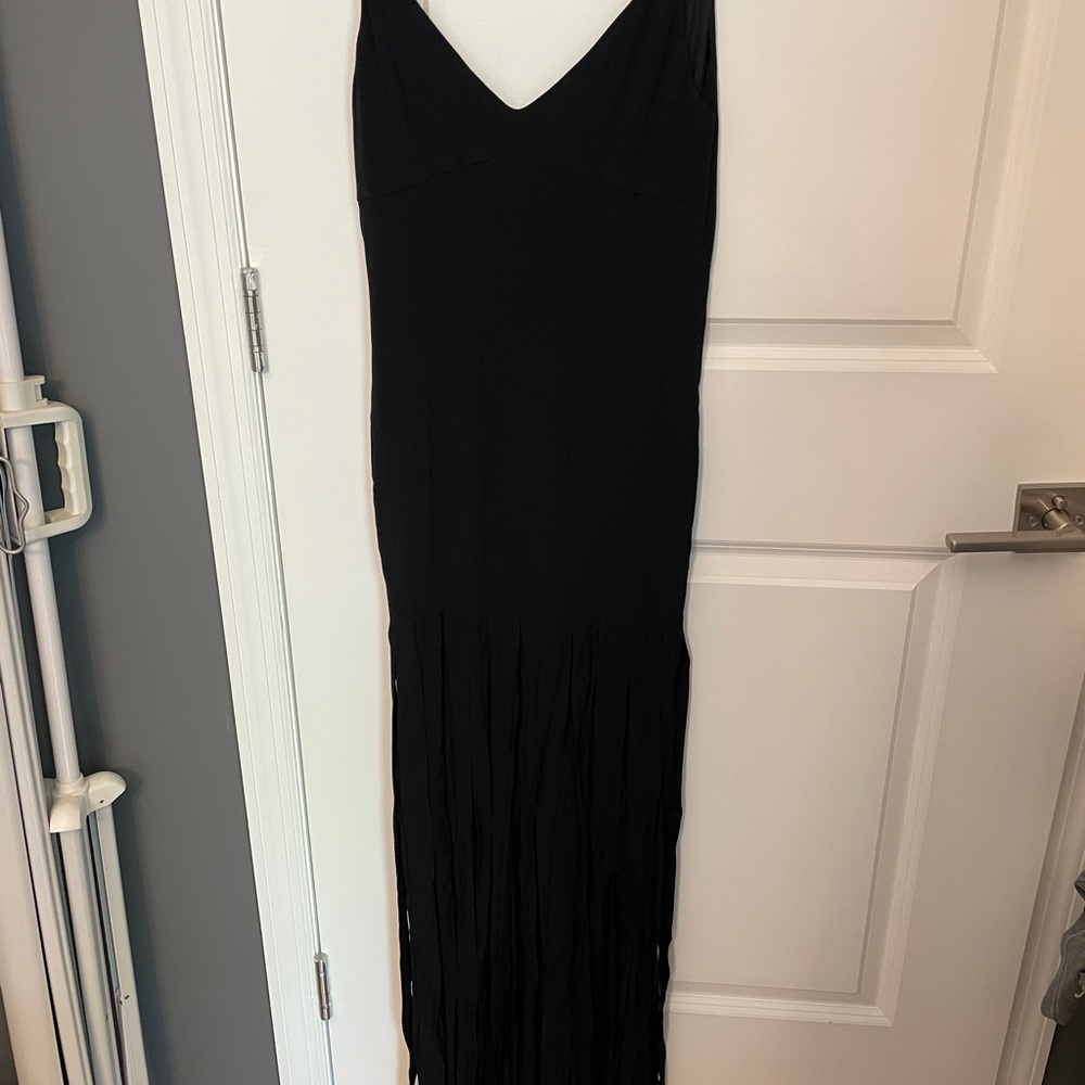 Elegant Black Pleated Skirt